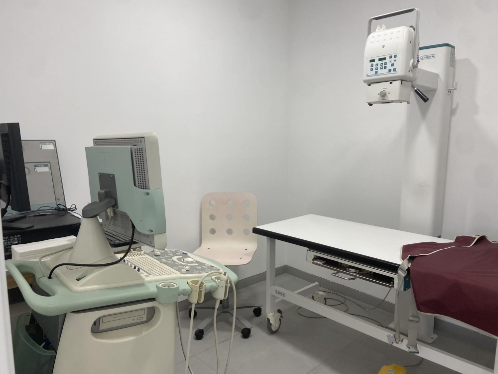 Sala de imagiologia - Centro Veterinário da Costa Vicentina